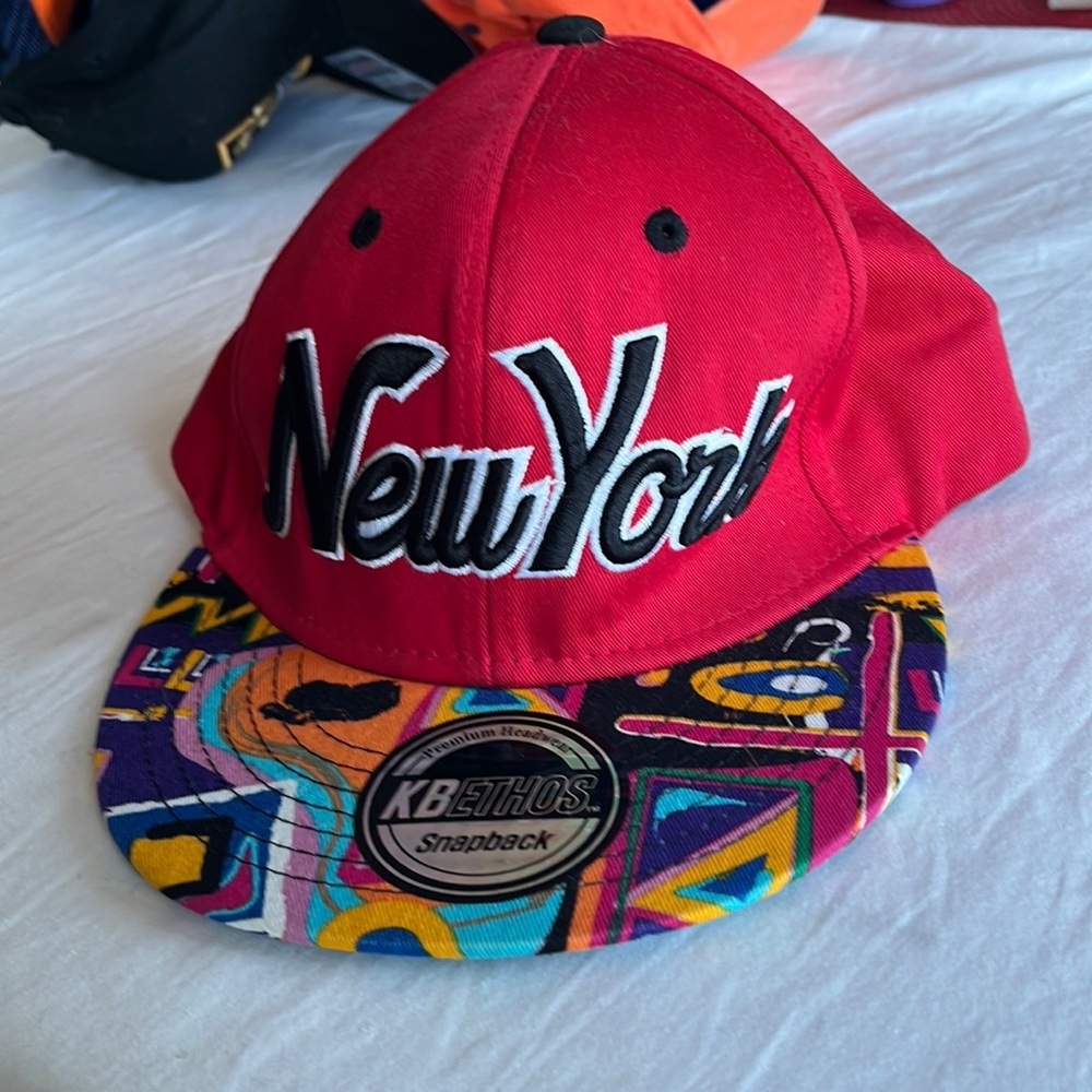 Fresh Prince of bel Air Style New York Snapback Hat Cap